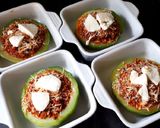 Une image de l'étape 6 de Courgettes farcies.