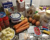 Foto del paso 1 de la receta Tarta de zanahoria con frosting con mascarpone (carrot cake)