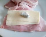 Foto del paso 2 de la receta Libritos de lomo con jamón y queso