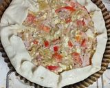 Foto del paso 2 de la receta: Tarta caprese con jamón