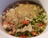 Finomfőzelék pulyka nuggetszekkel glutén-és tejmentesen recept fázis 1 fotója