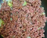 A picture of step 3 of Spaghetti with mince.