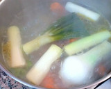 Foto del paso 6 de la receta: Cocido de gallina en crema de verduras en cocción lenta