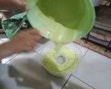 Foto langkah ke 2 dari resep Bolu Jadul Matcha.