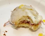 A picture of step 4 of American style biscuits, 2 ingredients in the airfryer 😋😋.