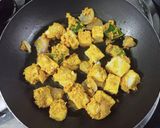 A picture of step 4 of Paneer Tikka Masala.
