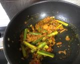 A picture of step 6 of Drumstick sabzi.