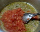 A picture of step 3 of Cheese Pav bhaji.