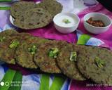 મેથી બાજરીનાં  થેપલા રેસીપી પગલું 6ફોટો