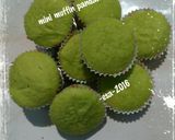 Foto langkah ke 5 dari resep mini muffin pandan.