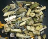 Hình bước làm 5 của món Chuối nấu đậu ốc
