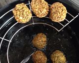 A picture of step 6 of Green Lentil Falafel.