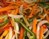 Foto del paso 1 de la receta: Guarnición de verduras asadas