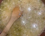 A picture of step 6 of Vishal’s pesto risotto.