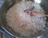 A picture of step 9 of Eggplant and sausage risotto.