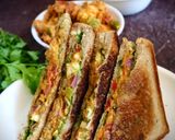 સ્મોકી પનીર ટીકા સેન્ડવીચ (Smoky Paneer Tikka Sandwich Recipe In Gujarati) રેસીપી સ્ટેપ10ફોટો