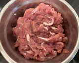 三蔬炒肉絲的食譜步驟1照片