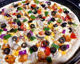 A picture of step 3 of 🍕🍕🍕Chicken fajita pizza🍕🍕.