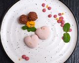 Foto langkah ke 2 dari resep Ruby ice cream pudding #homemadebylita.