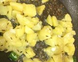 A picture of step 2 of Farali jeera aloo.