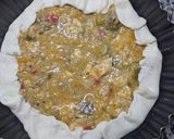 Foto del paso 4 de la receta: Tarta de pollo, zapallitos y calabaza!