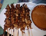 Foto langkah ke 4 dari resep Sate Jamur Bakar ala Abang2 super simple mudah.