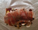 Foto del paso 2 de la receta: Filete de pescado empapelado con espárragos y champiñones