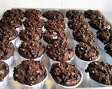 Gambar langkah 6 resipi Muffin Coklat K.A.