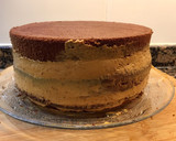 Foto del paso 15 de la receta: Tarta de chocolate rellena de crema de queso con dulce de leche