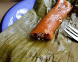 Gambar langkah 9 resipi Kuih Lepat Liat.