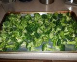 A picture of step 3 of Oven Roasted Broccoli.