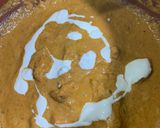 A picture of step 6 of Chicken Makhni Handi.