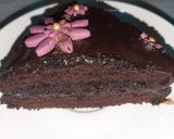 A picture of step 6 of Chocolate truffle cake😊.