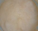 A picture of step 3 of Akara kosai.