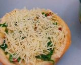 A picture of step 4 of Crispy Cheesy Garlic Bun.