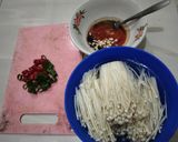 Foto langkah ke 1 dari resep Enoki pedas Ala Korea.