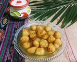 A picture of step 5 of Bengali Rosh Bora / Sweet Lentil Dumplings.
