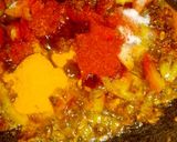 A picture of step 1 of Punjabi pasta.