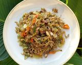 Foto langkah ke 3 dari resep Tumis teri tomat ijo.