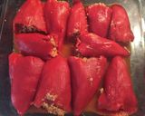 Foto del paso 8 de la receta: Falsa lasaña de pimientos rellenos