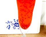 A picture of step 1 of Red sharbat with Tukh Malanga.