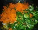 A picture of step 10 of Paneer chilli.
