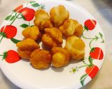 Hình bước làm 1 của món Bánh rán xóc đường Kỳ Anh