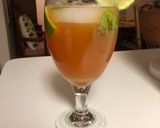 A picture of step 2 of Blood Orange Mojito for Grammy.