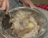 A picture of step 4 of Deidre’s Keto Bread recipe (with gluten).