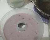 Foto langkah ke 1 dari resep Puding tape ketan hitam lapis pandan.