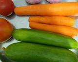 Vegetable salad recipe step 1 photo