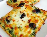 A picture of step 10 of Cream cheese spinach corn sandwich.