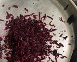 A picture of step 2 of Beetroot cinnenamon rolls.