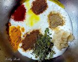 A picture of step 1 of Tawa Paneer.